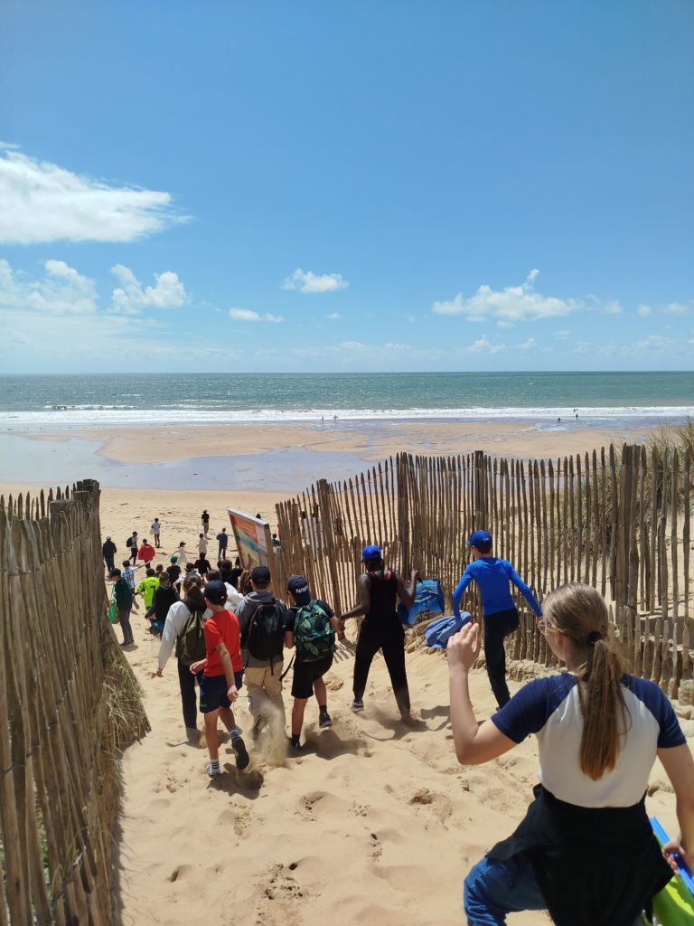 Un petit tour à la plage!
